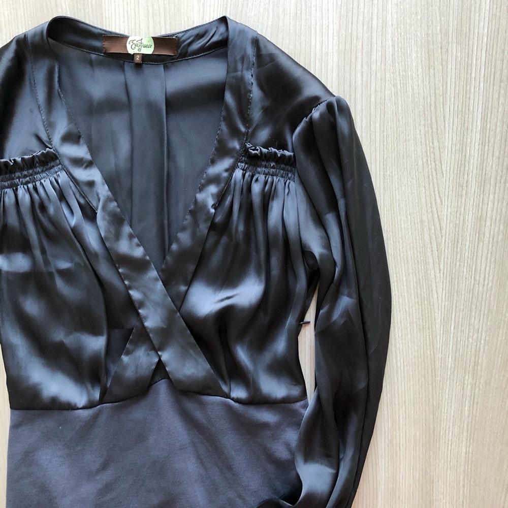 Eva Franco Gray Work Dress